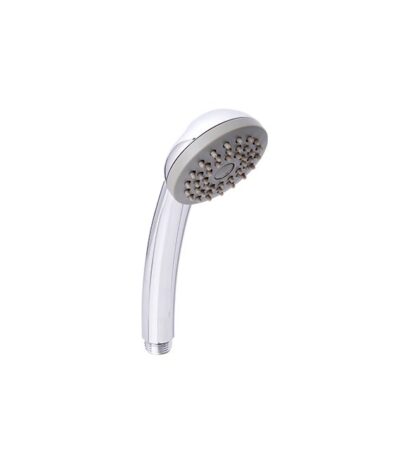 LINKWARE R391B SINGLE FUNCTION ROUND FACE WITH PLASTIC HOSE HAND SHOWER ONLY CHROME - Urban Designs Bathroom and Kitchen