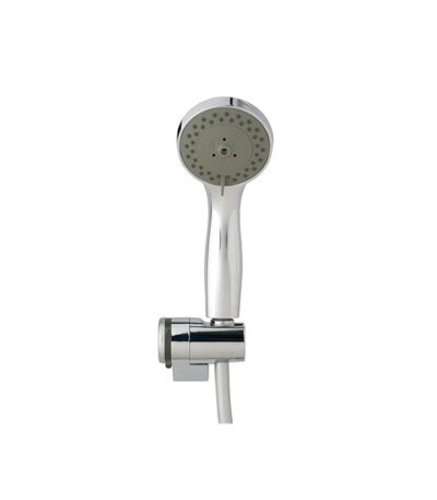 LINKWARE R443B 90MM THREE FUNCTION OXYGENIC HAND SHOWER WITH WALL BRACKET CHROME - Urban Designs Bathroom and Kitchen
