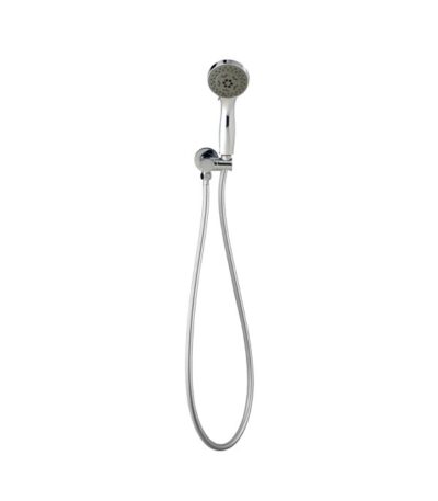 LINKWARE R445B 90mm 5 FUNCTION OXYGENIC HAND SHOWER WITH WALL OUTLET CHROME - Urban Designs Bathroom and Kitchen