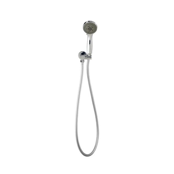 LINKWARE R445B 90mm 5 FUNCTION OXYGENIC HAND SHOWER WITH WALL OUTLET CHROME - Urban Designs Bathroom and Kitchen