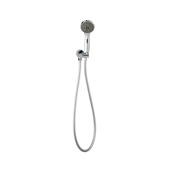LINKWARE R445B 90mm 5 FUNCTION OXYGENIC HAND SHOWER WITH WALL OUTLET CHROME - Urban Designs Bathroom and Kitchen