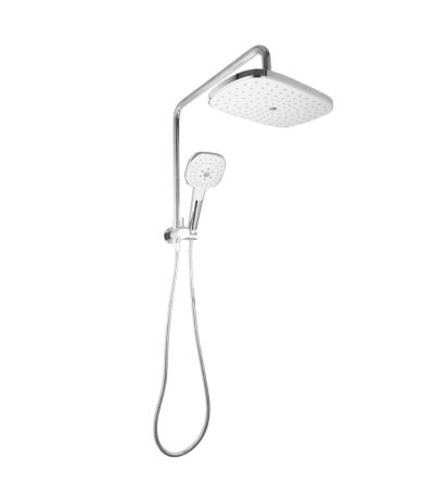 LINKWARE R458B SQUARE SELF CLEANING TWIN SHOWER CHROME - Urban Designs Bathroom and Kitchen