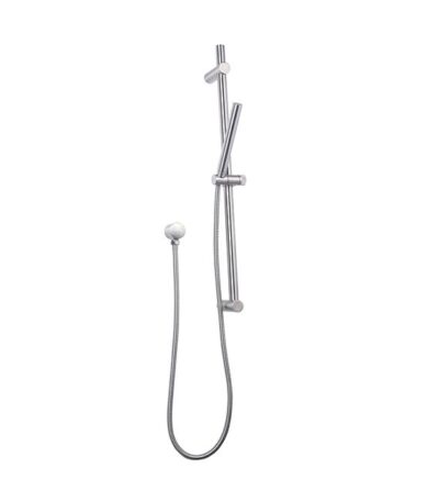 LINKWARE SST880B ELLE STAINLESS STEEL HAND SHOWER WITH RAIL BRUSHED STAINLESS STEEL - Urban Designs Bathroom and Kitchen
