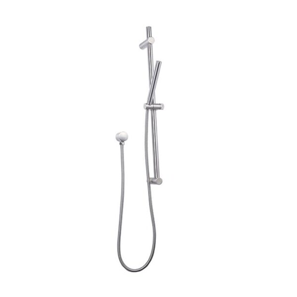 LINKWARE SST880B ELLE STAINLESS STEEL HAND SHOWER WITH RAIL BRUSHED STAINLESS STEEL - Urban Designs Bathroom and Kitchen
