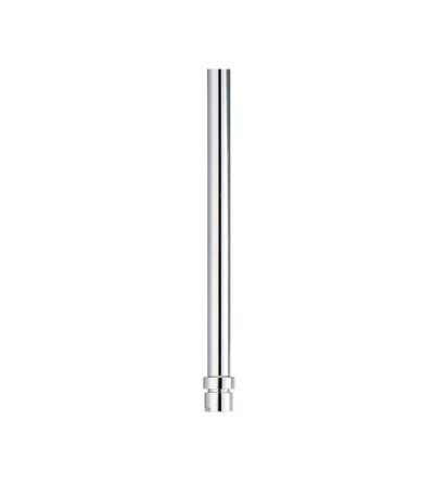 LINKWARE T35 ROUND CEILING ARM CHROME / MATTE BLACK - Urban Designs Bathroom and Kitchen