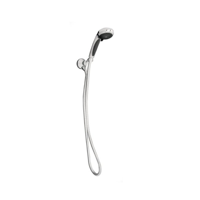 LINKWARE T384B ELLE COBRA HAND SHOWER WITH WALL OUTLET CHROME - Urban Designs Bathroom and Kitchen