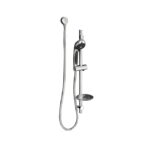 LINKWARE T385B ELLE COBRA HAND SHOWER WITH RAIL CHROME - Urban Designs Bathroom and Kitchen