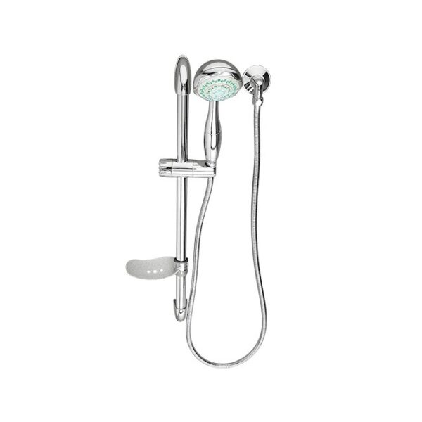 LINKWARE T834BH BUILDERS RAIL SHOWER CHROME - Urban Designs Bathroom and Kitchen