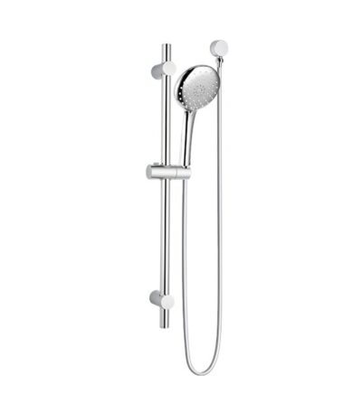 LINKWARE T9082 LOUI HAND SHOWER ON RAIL CHROME AND COLOURED - Urban Designs Bathroom and Kitchen