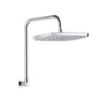 LINKWARE T9783 HUNTINGWOOD GOOSENECK SHOWER CHROME / MATTE BLACK - Urban Designs Bathroom and Kitchen