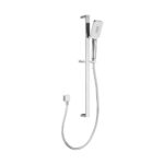 LINKWARE T9982 LIBERTY HAND SHOWER ON RAIL CHROME / MATTE BLACK - Urban Designs Bathroom and Kitchen