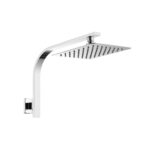 LINKWARE T9983 LIBERTY GOOSENECK SHOWER CHROME / MATTE BLACK - Urban Designs Bathroom and Kitchen