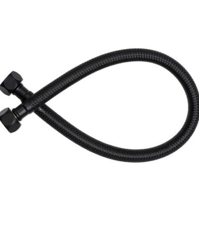 Linsol Ezyflow 450mm Flexible Water Connector - Matte Black | EZY-450FWC-MB