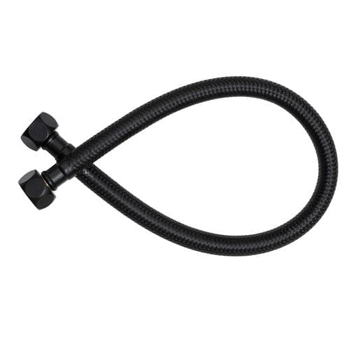 Linsol Ezyflow 450mm Flexible Water Connector - Matte Black | EZY-450FWC-MB