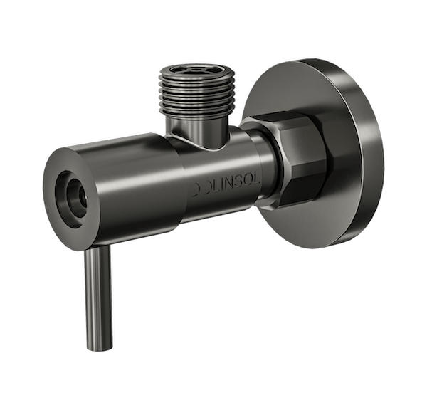 Linsol Zarah Easy Turn Cistern Tap - Gunmetal | ZAR-ETCT-GM