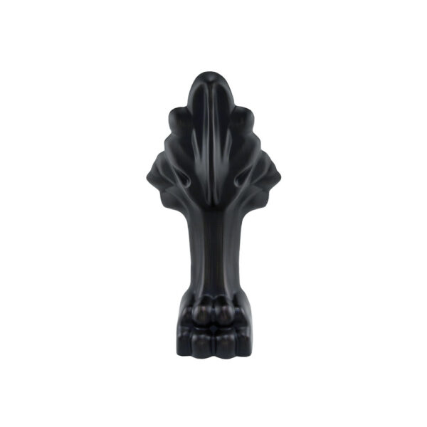 Lion Claw Feet Set to Suit Clawfoot Bath, Matte Black