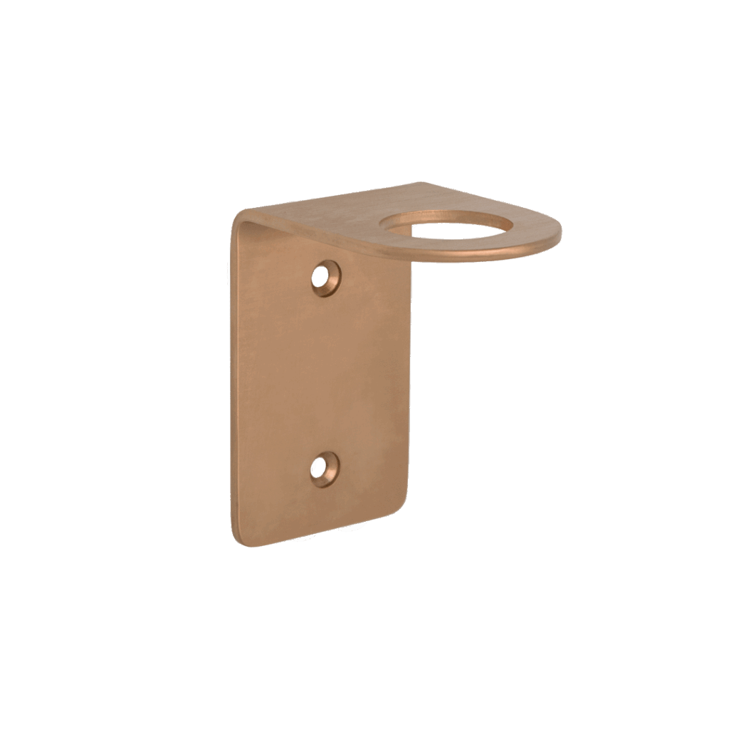 Lira Soap Bottle Holder - Brushed Copper