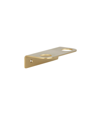 Lira Soap Bottle Holder - Double - Brushed Brass