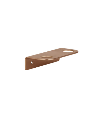 Lira Soap Bottle Holder - Double - Brushed Copper