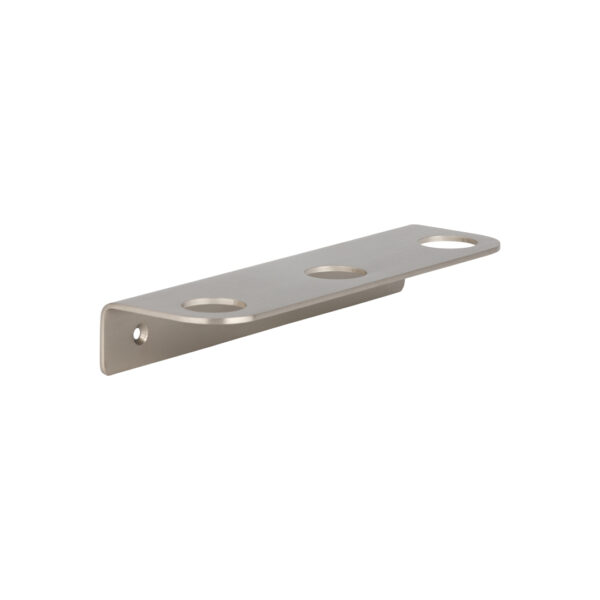 Lira Soap Bottle Holder - Triple - Brushed Nickel
