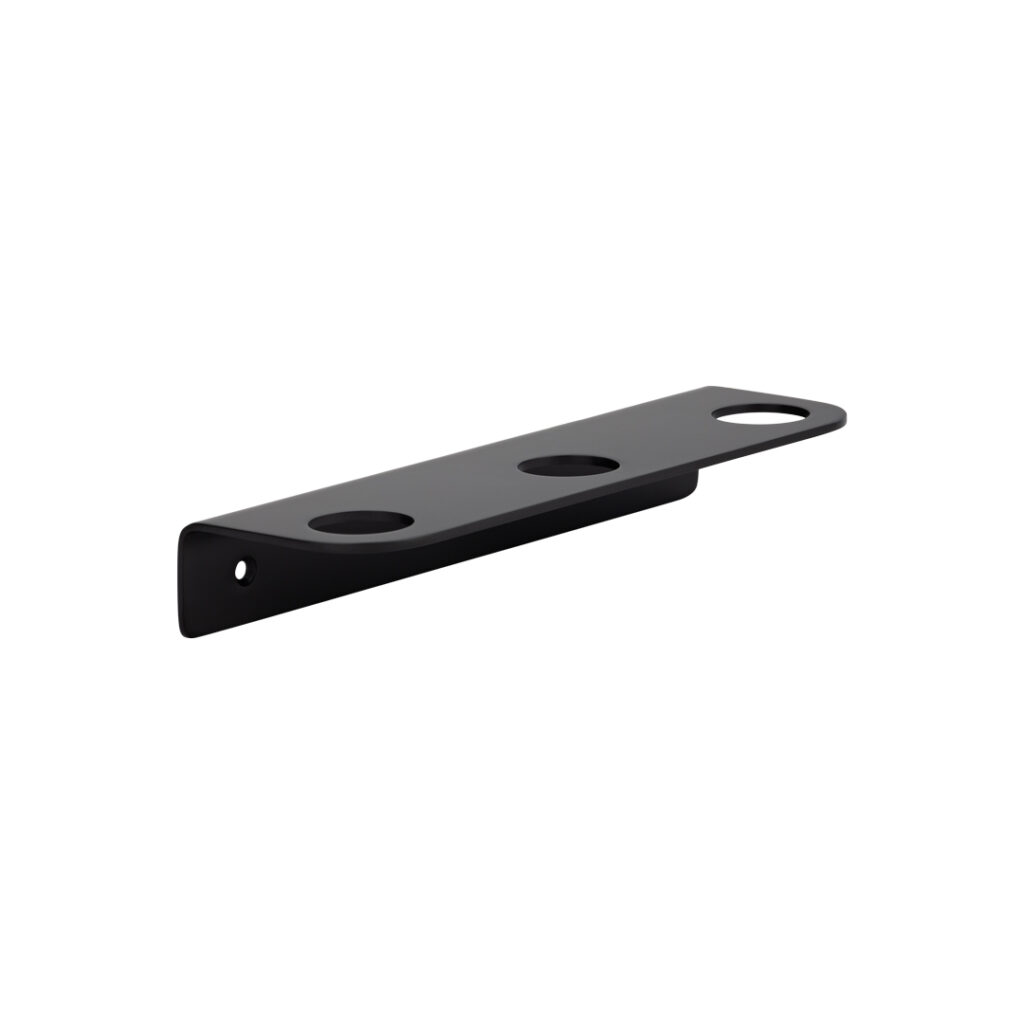 Lira Soap Bottle Holder - Triple - Matte Black