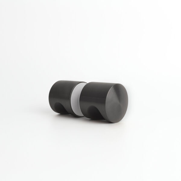 Livio Shower Door Handle - Brushed Gunmetal