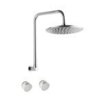 Loui Chrome Gooseneck Shower Set | P6153CP/T9083CP