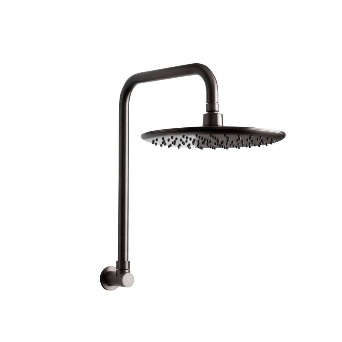 Loui Gunmetal Grey Gooseneck Shower Set | P6153GM/T9083GM