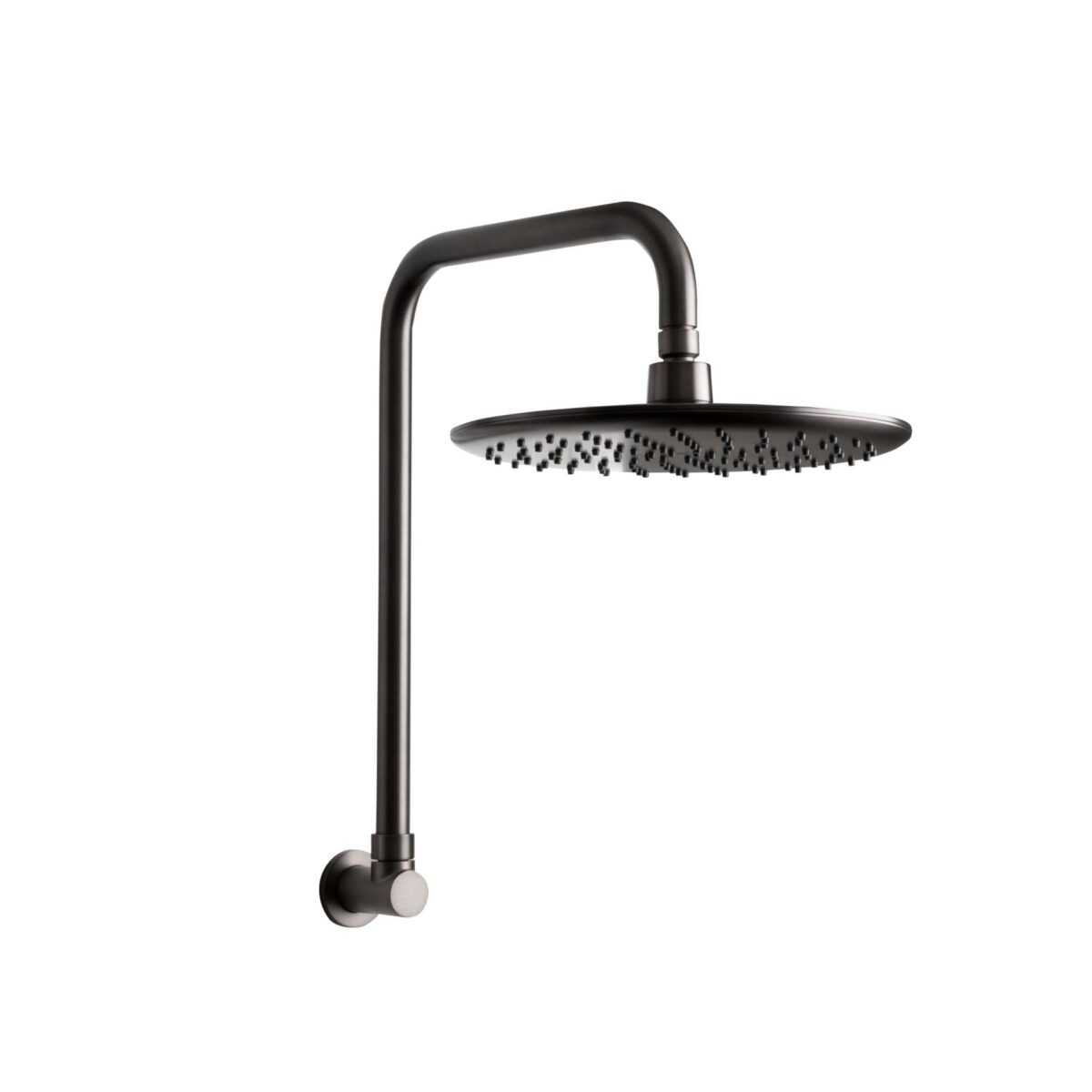 Loui Gunmetal Grey Gooseneck Shower Set | P6153GM/T9083GM