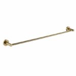 LUCID PIN Brushed Gold Single Towel Rack Rail - 900mm | BUYG6901.TR