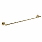 LUCID PIN Brushed Gold Single Towel Rack Rail - 900mm | BUYG6901.TR
