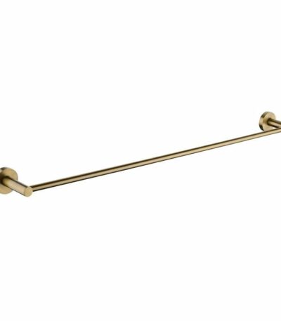 LUCID PIN Brushed Gold Single Towel Rack Rail - 900mm | BUYG6901.TR