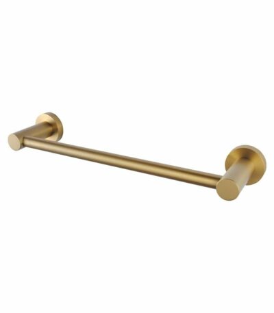 LUCID PIN Brushed Gold Towel Rail - 300mm | BUYG6610.TR