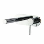 LUCID PIN Chrome Wall Mixer With Spout | CH0143-2-EX.BM