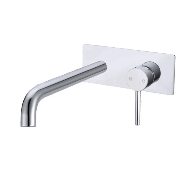 LUCID PIN Chrome Wall Mixer With Spout | CH0144-2.BM