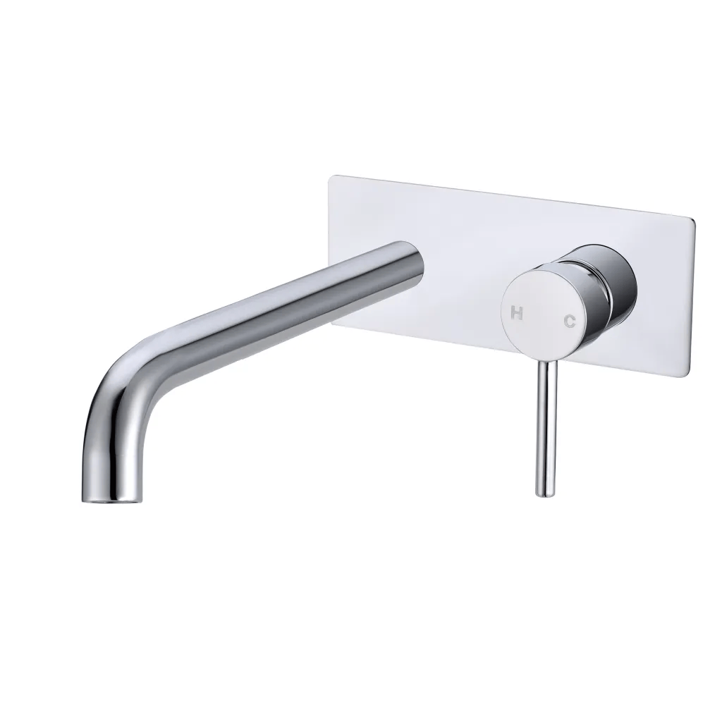 LUCID PIN Chrome Wall Mixer With Spout | CH0144-2.BM