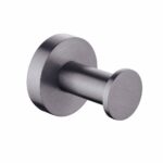 LUCID PIN Gun Metal Grey Robe Hook | GM6608.TR