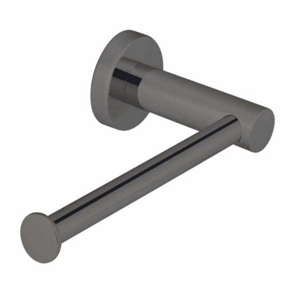 LUCID PIN Matt Black Toilet Paper Roll Holder | GM6611.TR