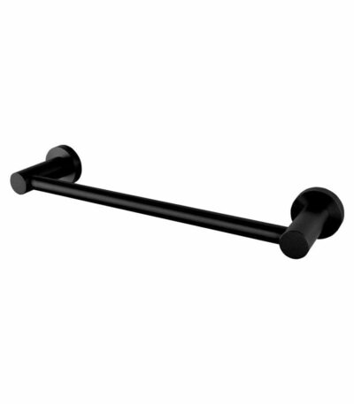 LUCID PIN Matt Black Towel Rail - 300mm | OX6610.TR