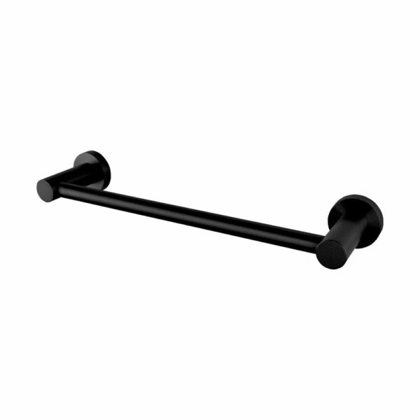 LUCID PIN Matt Black Towel Rail - 300mm | OX6610.TR