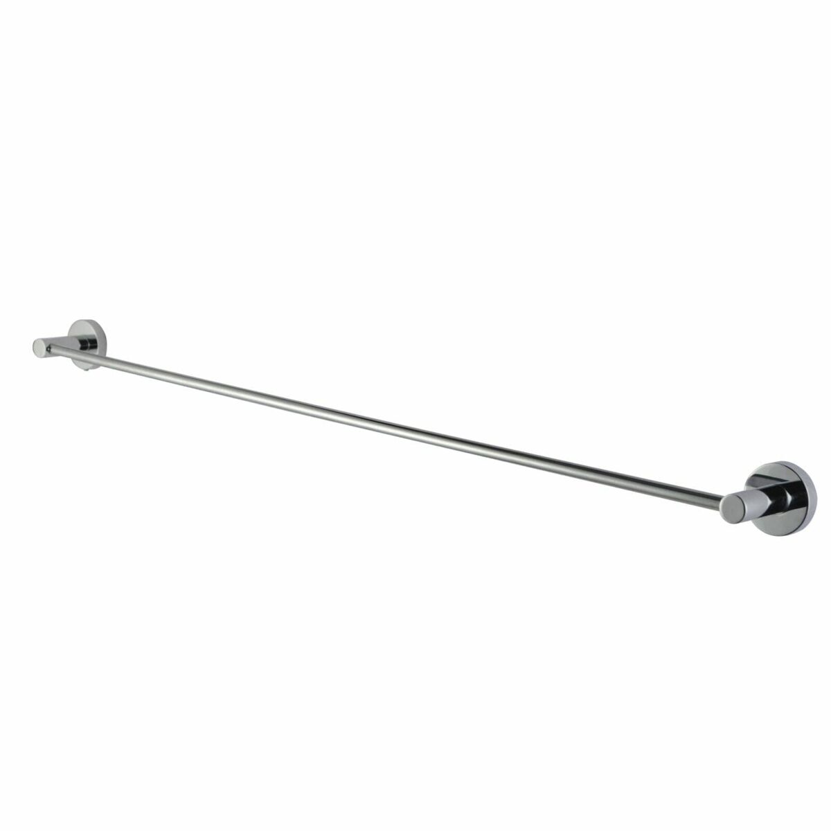 LUCID PIN Round Chrome Single Towel Rack Rail 790mm