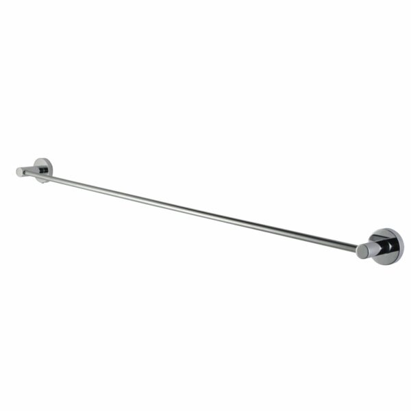 LUCID PIN Round Chrome Single Towel Rack Rail 790mm