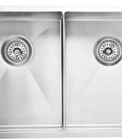 Luminare Sink 760 x 440mm - Double Bowl - Stainless Steel | Bella Vista - SNK-P-7644-D