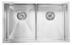 Luminare Sink 880 x 440mm - Double Bowl - Stainless Steel | Bella Vista - SNK-P-8844-D