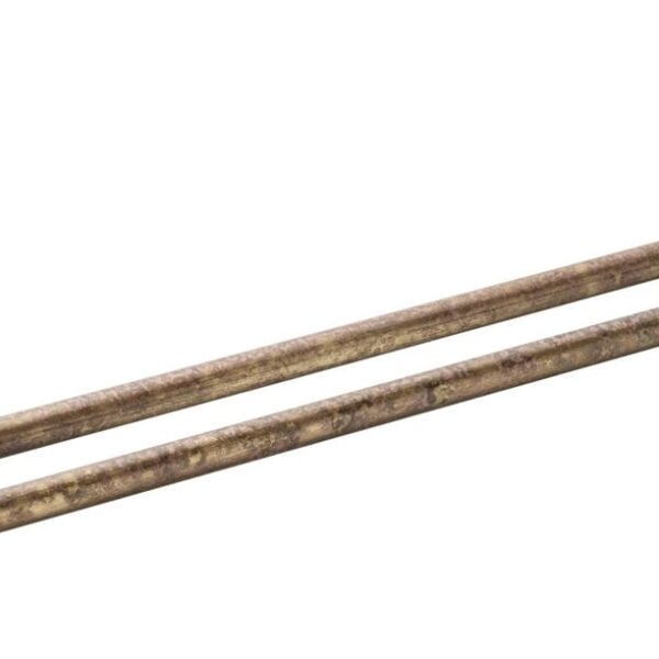LVB Mica Double Towel Rail - 800mm - Living Brass | Bella Vista - 1148D-800-P-LVB