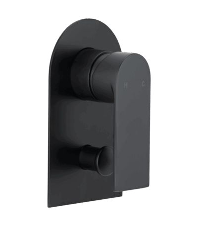 Magnus Shower Diverter - Matte Black