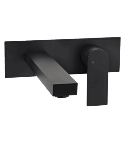 Magnus Wall-Mounted Mixer - Matte Black