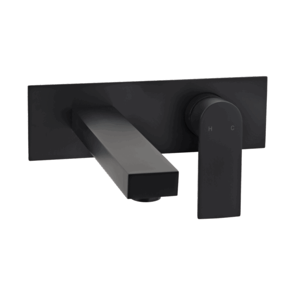 Magnus Wall-Mounted Mixer - Matte Black