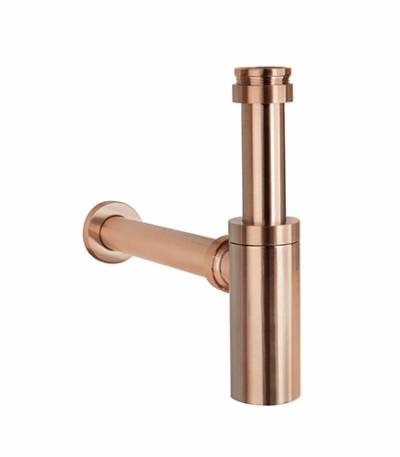 Marli Bottle Trap Round - Brushed Copper