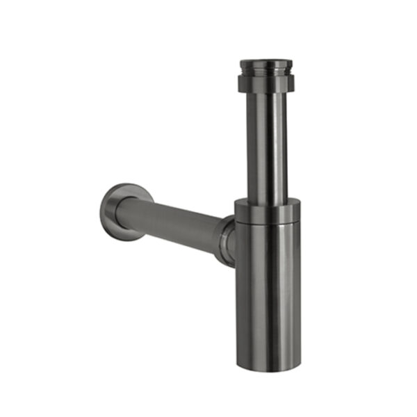 Marli Bottle Trap Round - Brushed Gunmetal